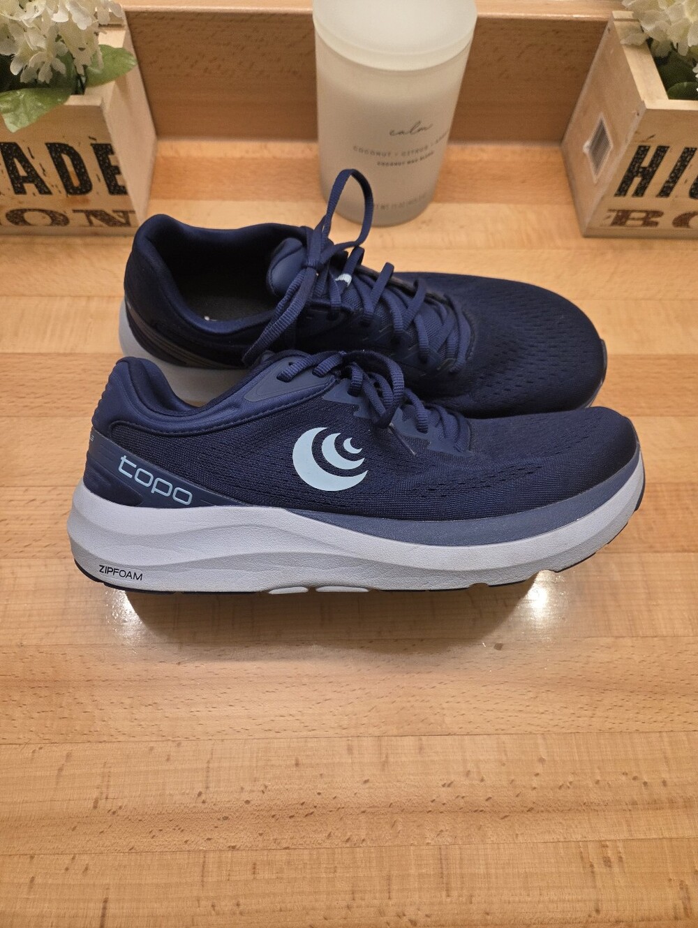 Topo Athletic Phantom 3 Road Running Shoe Purple/Lilac (Navy) Women's Size 11 - Picture 8 of 11